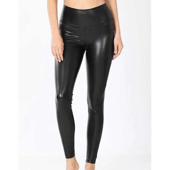 Zenana Outfitters Pants - ZENANA Faux Leather Leggings